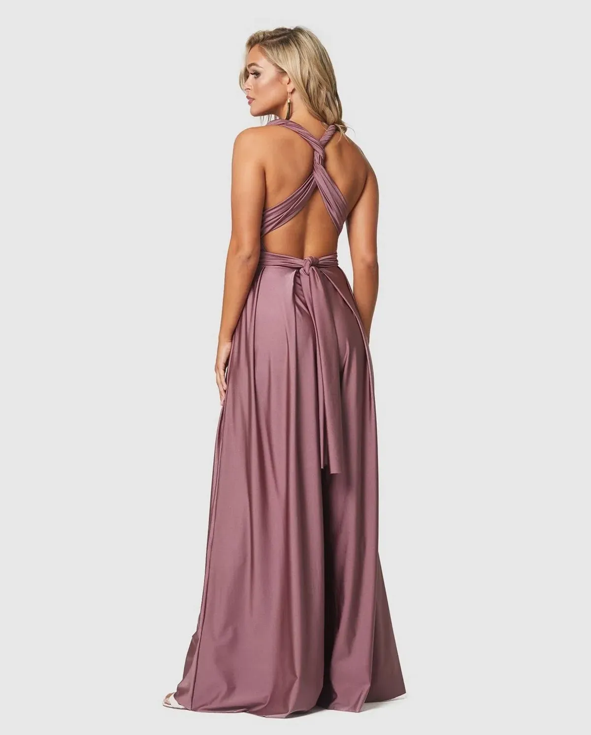 Tania Olsen Petra Formal Jumpsuit Tea Rose Size 8 - Image 3