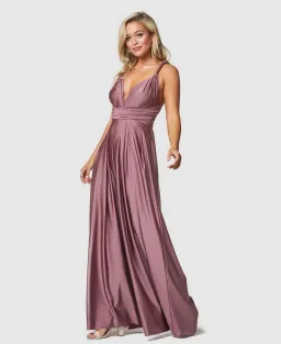 Tania Olsen Petra Formal Jumpsuit Tea Rose Size 8 for rent on The Volte - image 4