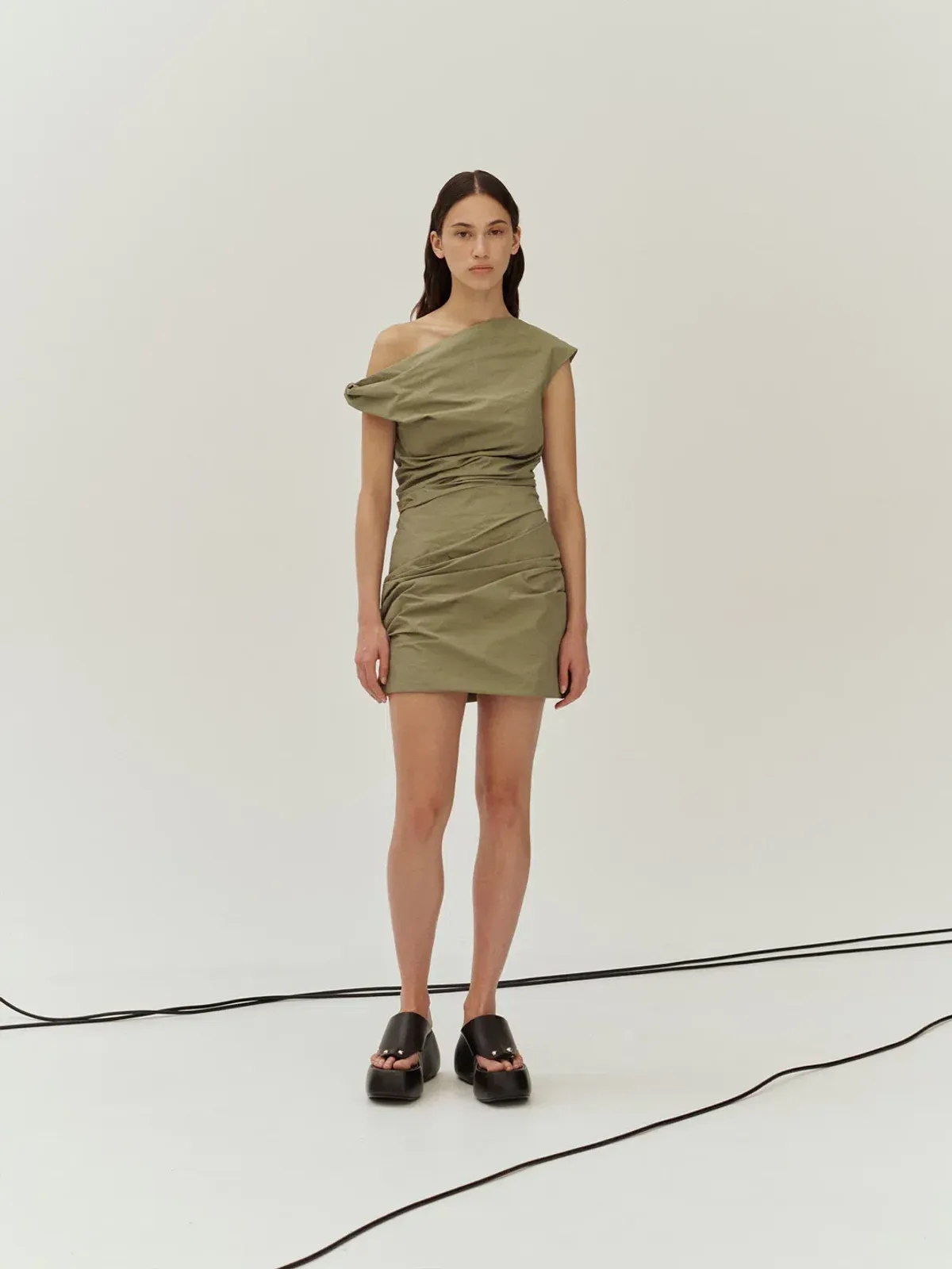 Paris Georgia Remmy Mini Dress Clay Size XS /Au 8 for rent on The Volte - main image