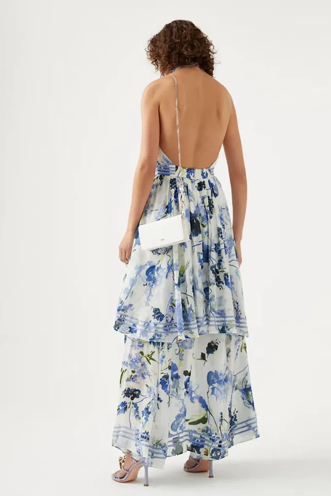 Aje Sienna Maxi Dress Lavenders of Provence Size 14 for rent on The Volte - main image