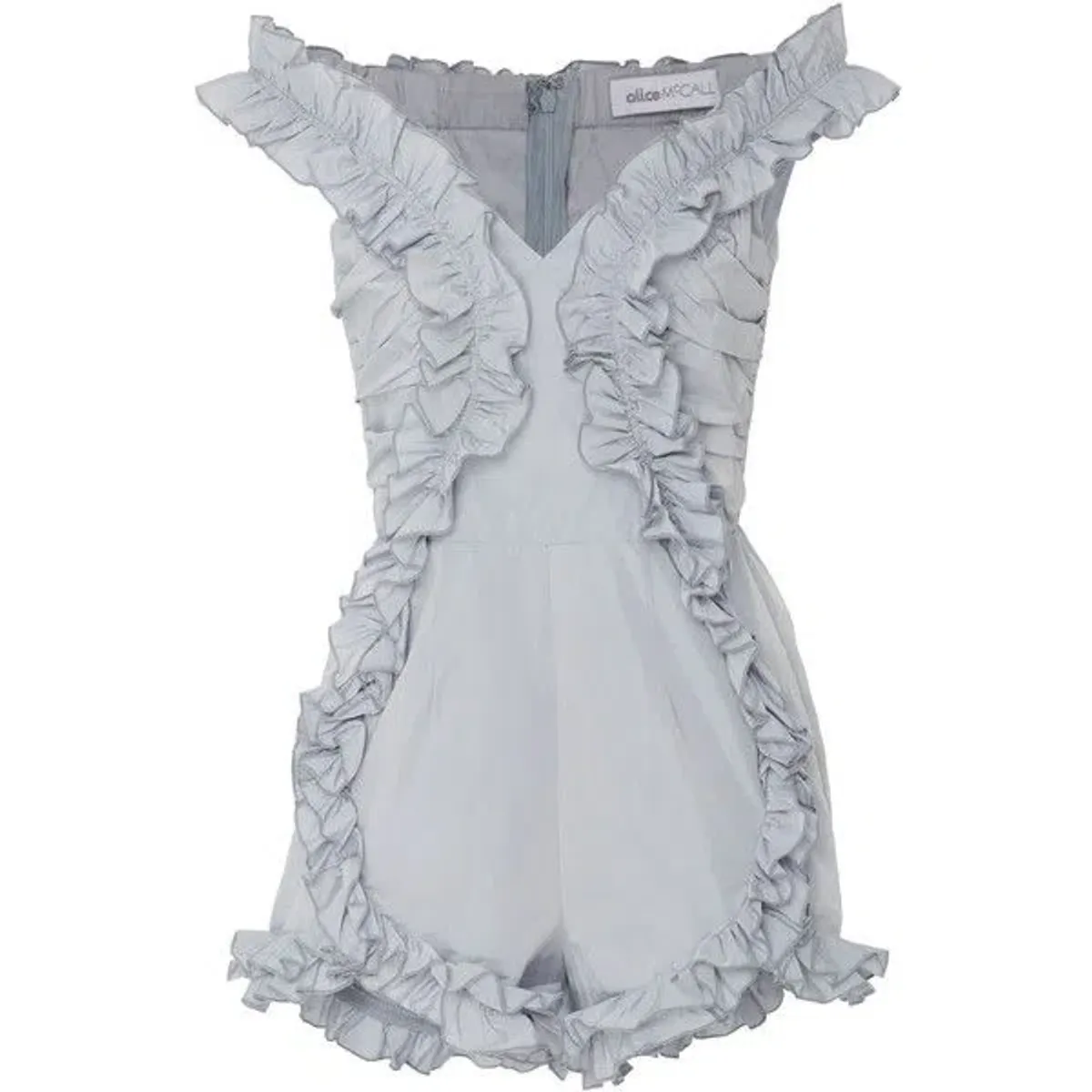 Alice McCall Stuck on You Playsuit Blue Size 8 - Image 4