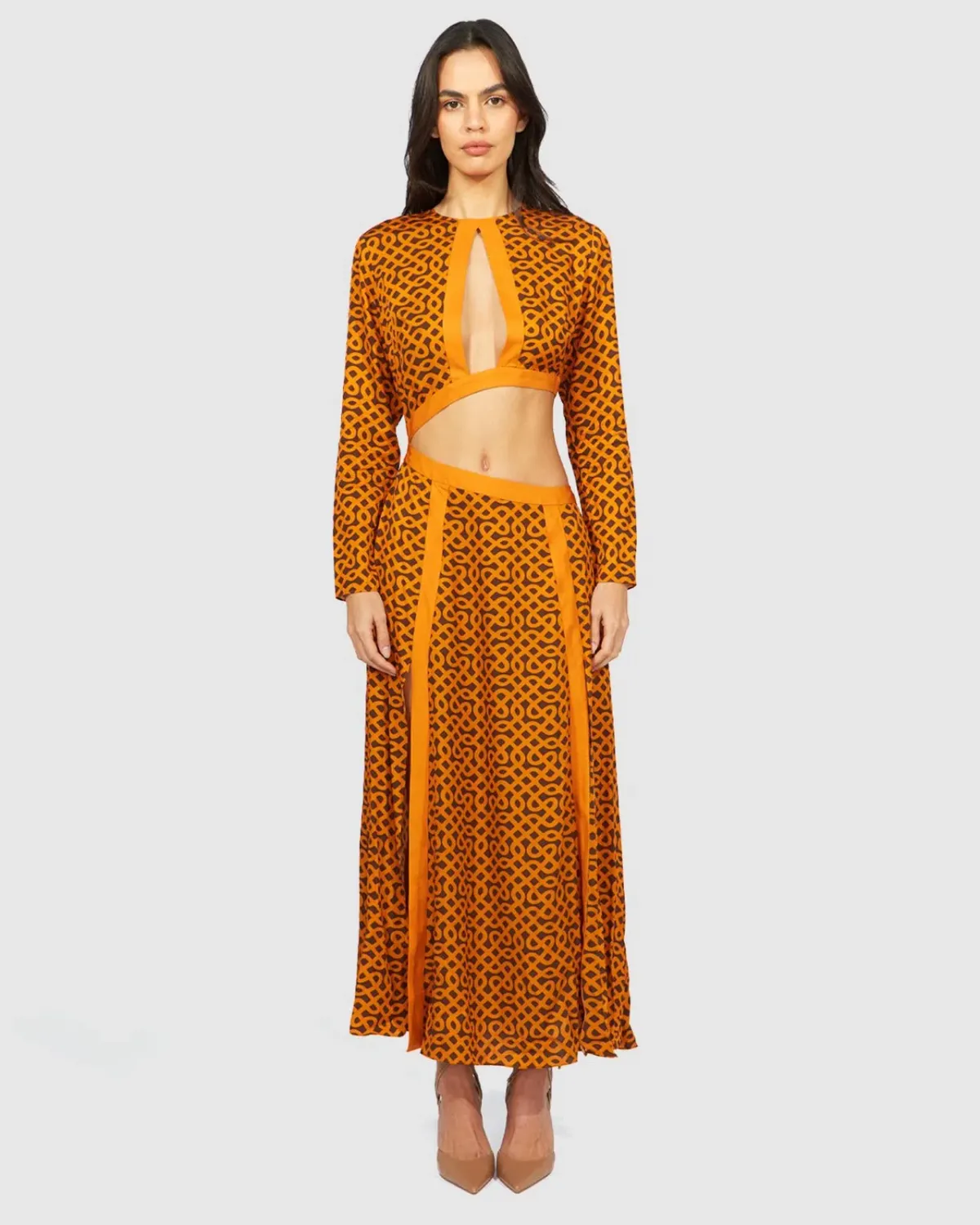 Alice McCall Akima Midi Dress Print Size 10 - Image 3