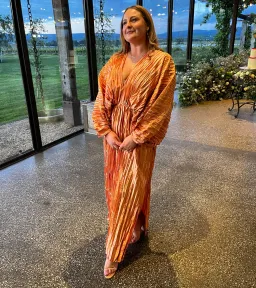 L’idée De Luxe Gown Sunset Size 12 for rent on The Volte - image 3