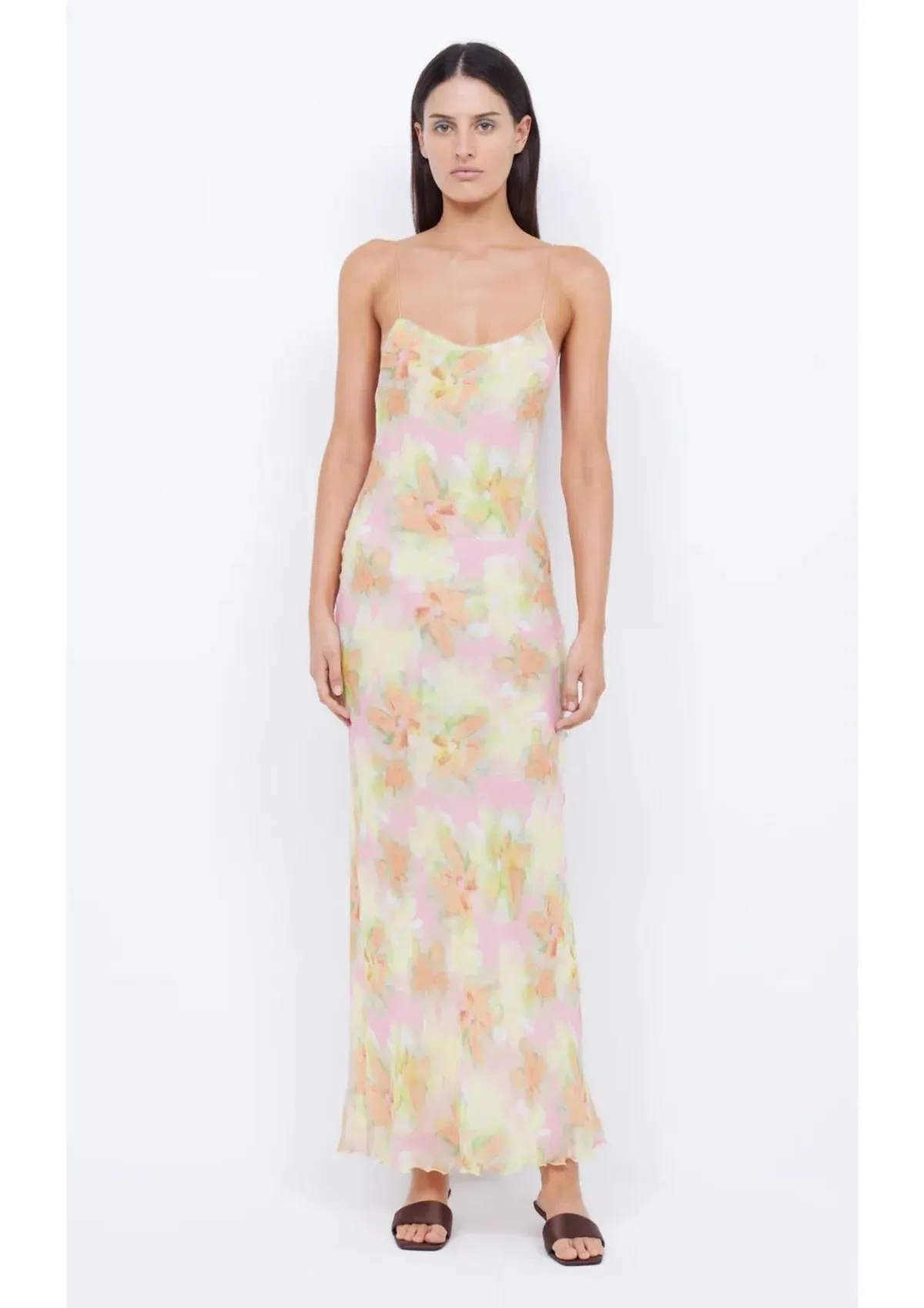 Bec & Bridge Zephyr Print Slip Dress Floral Size 6 - Image 1