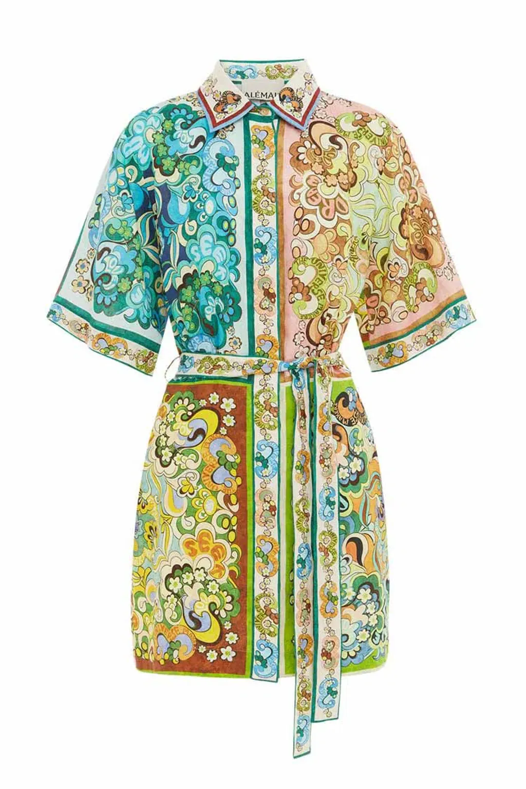 Alemais Dreamer Mini Dress Multi Size 12 for rent on The Volte - main image