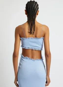 Christopher Esber Carina Interlinked Dress Blue Size 10 for rent on The Volte - image 3