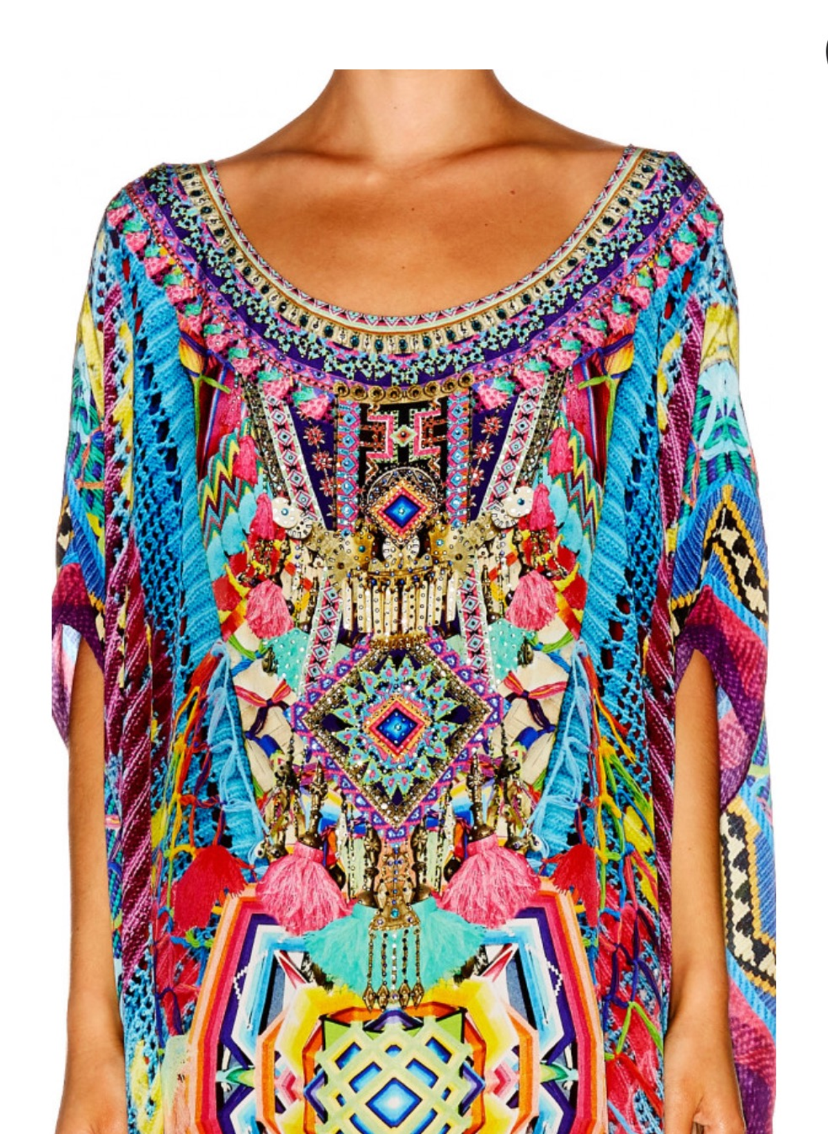 Camilla Ms Mochilla Round Neck Kaftan One Size - Image 5