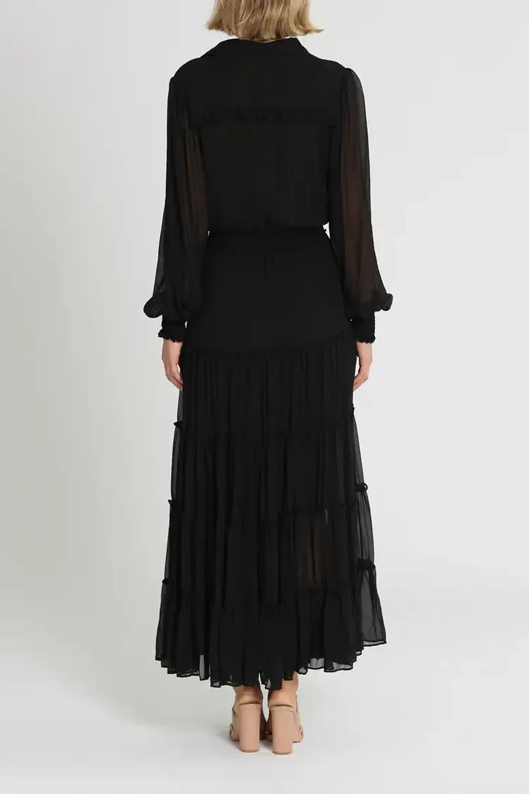 Brave and True Lido Dress in Black Size 12 for rent on The Volte - main image