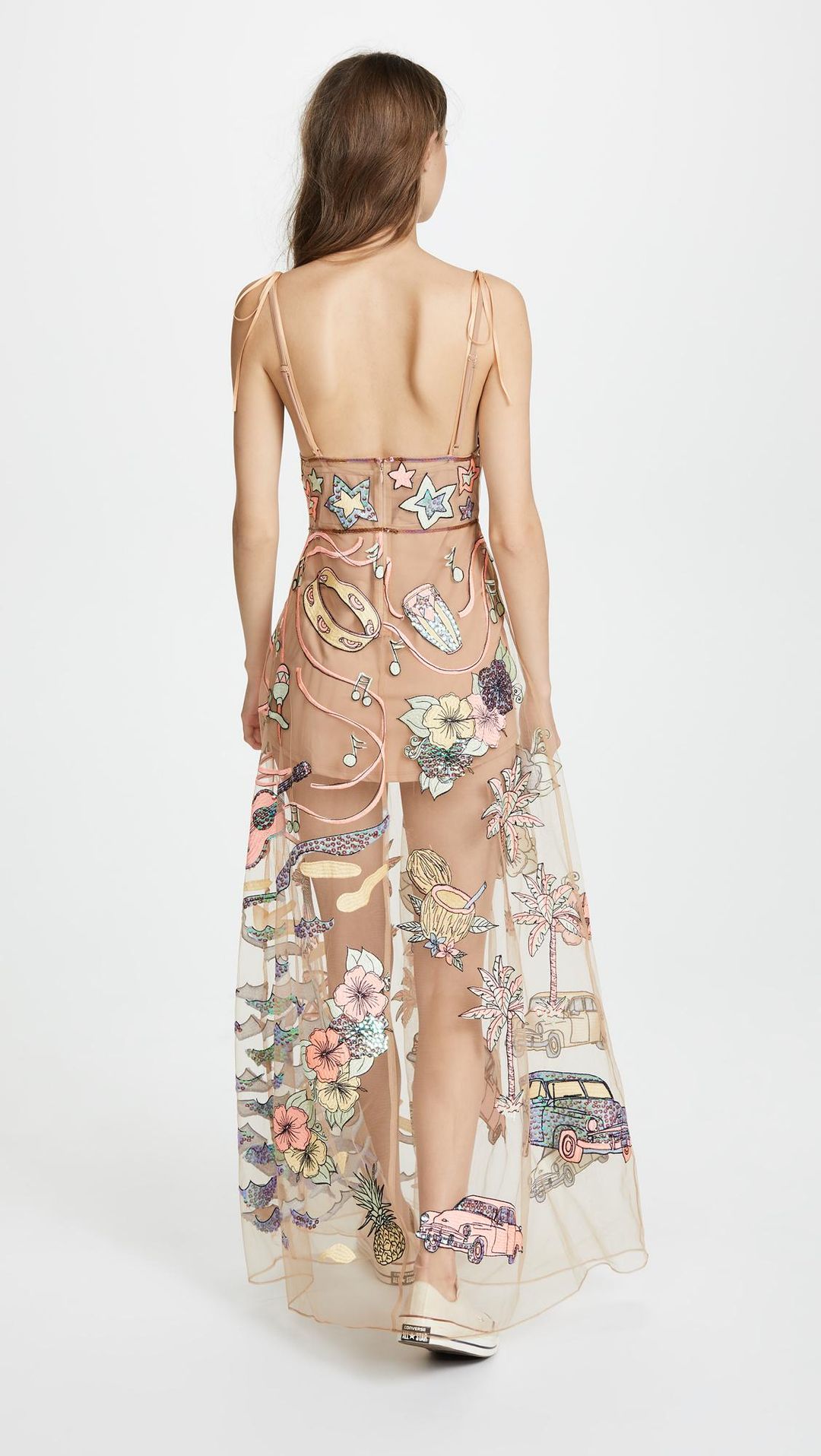 For Love And Lemons Cuba Embroidered Dress Size Small for rent on The Volte - main image