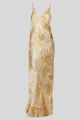 Bec & Bridge Dusty Palms Maxi Dress Multi Size 8 for rent on The Volte - image 2
