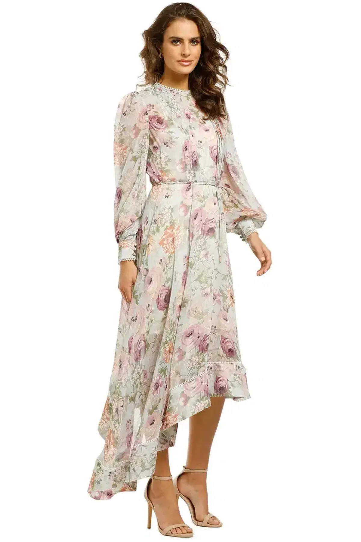 Elliatt Karishma Midi Dress in Multi Size 8 - Image 2