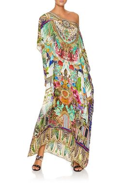 Camilla Champagne Coast Round Neck Kaftan One Size for rent on The Volte - image 2