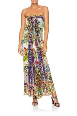 Camilla Champagne Coast Round Neck Kaftan One Size for rent on The Volte - image 6