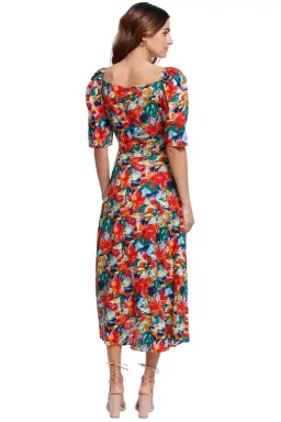 Elliatt Lexi Midi Dress Floral Size 14 for rent on The Volte - image 3