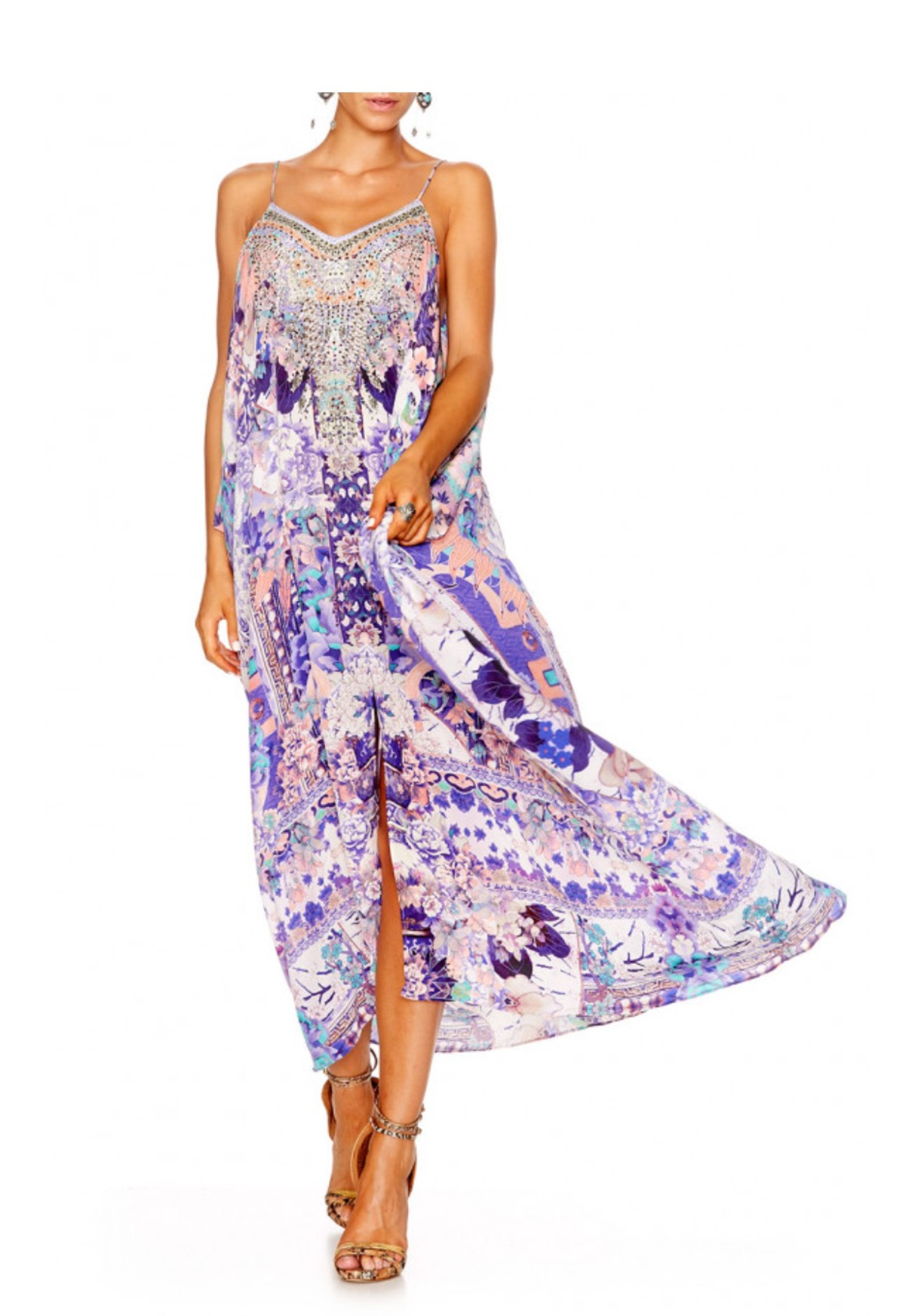 Camilla Still Life Shoestring Kaftan One Size - Image 8