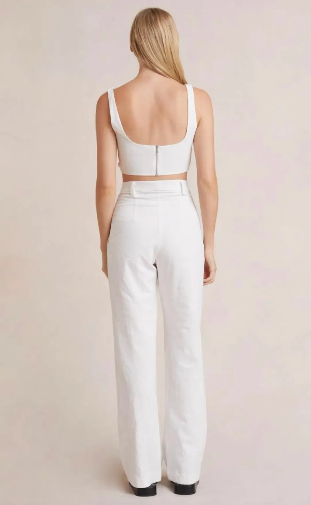 Bec & Bridge Phoebe Top in Ivory Size 14 for rent on The Volte - main image