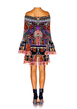 Camilla Patch Me Up A Line Frill Dress XS for rent on The Volte - image 7
