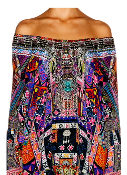 Camilla Patch Me Up A Line Frill Dress XS for rent on The Volte - image 8
