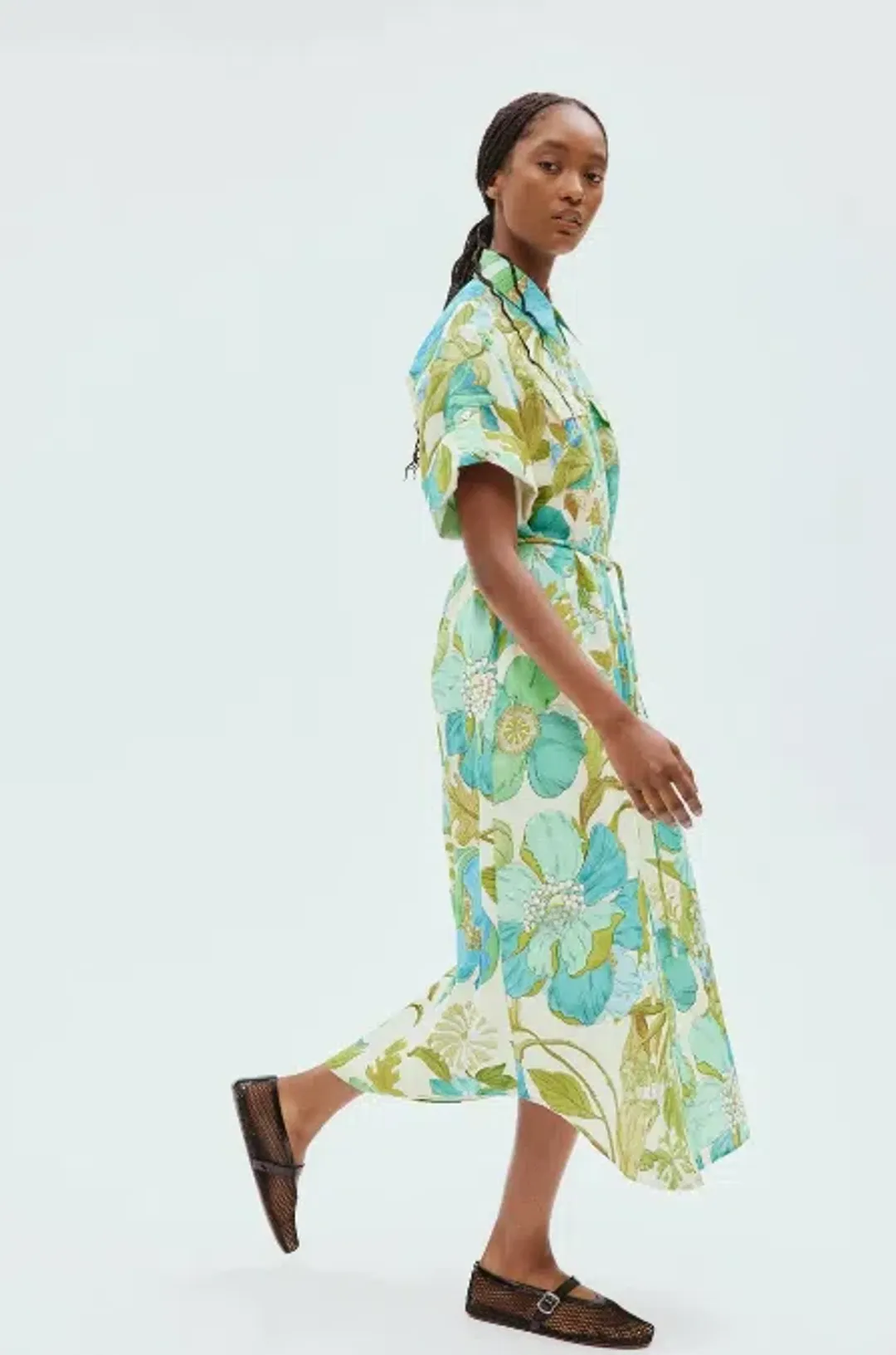Alemais Janis Shirtdress Floral Size 16 for rent on The Volte - main image
