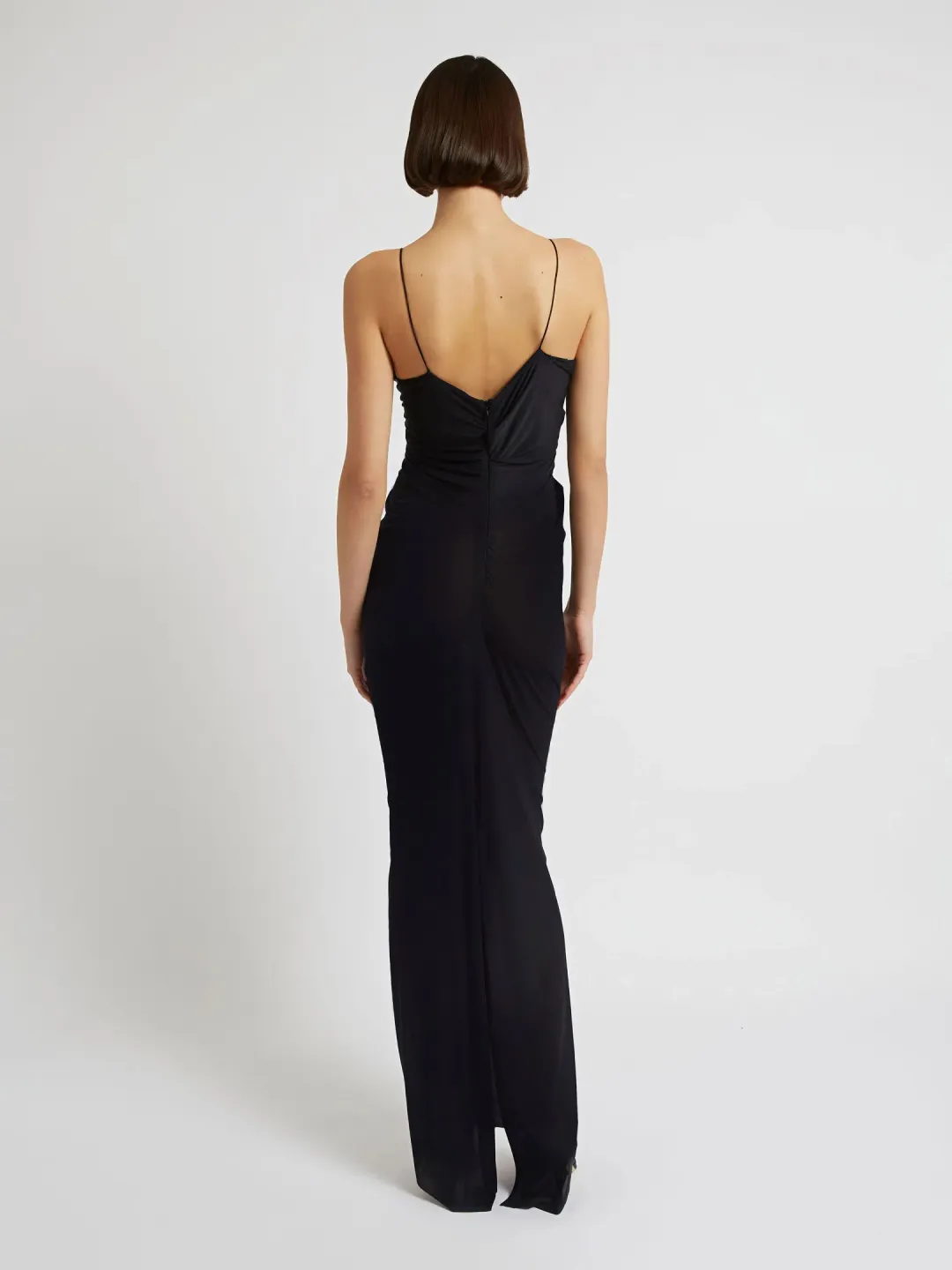Christopher Esber Moleer Venus Dress Black Size 8 for rent on The Volte - main image