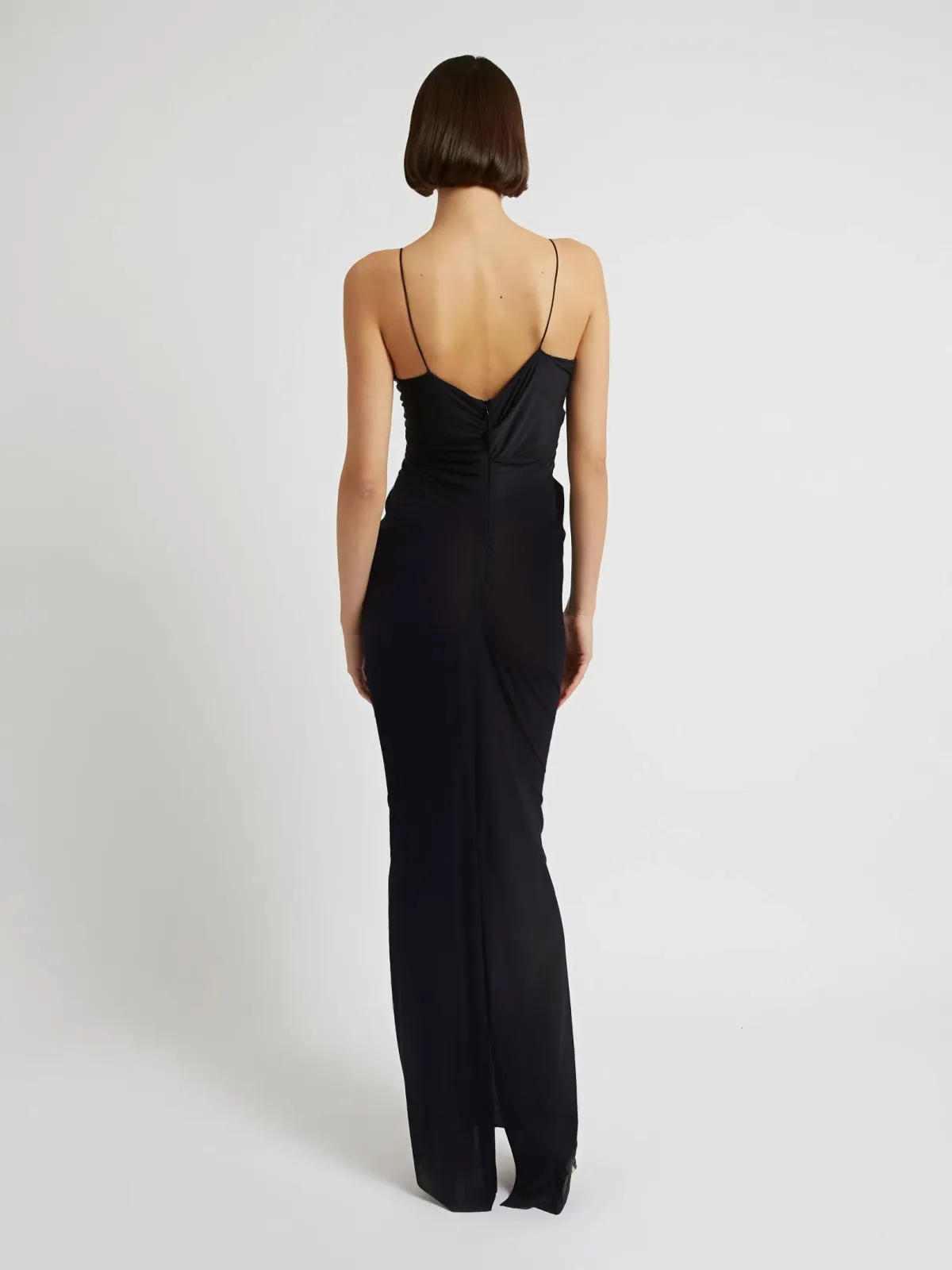 Christopher Esber Moleer Venus Dress Black Size 8 - Image 3