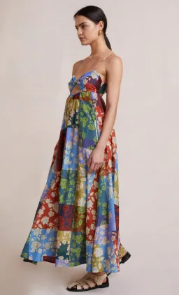 Bec & Bridge Woodstock Maxi Dress Multi/Floral Size 8 for rent on The Volte - image 4