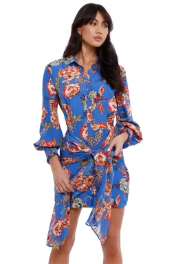 Elliatt Independence Dress in Blue Size 12 for rent on The Volte - image 3