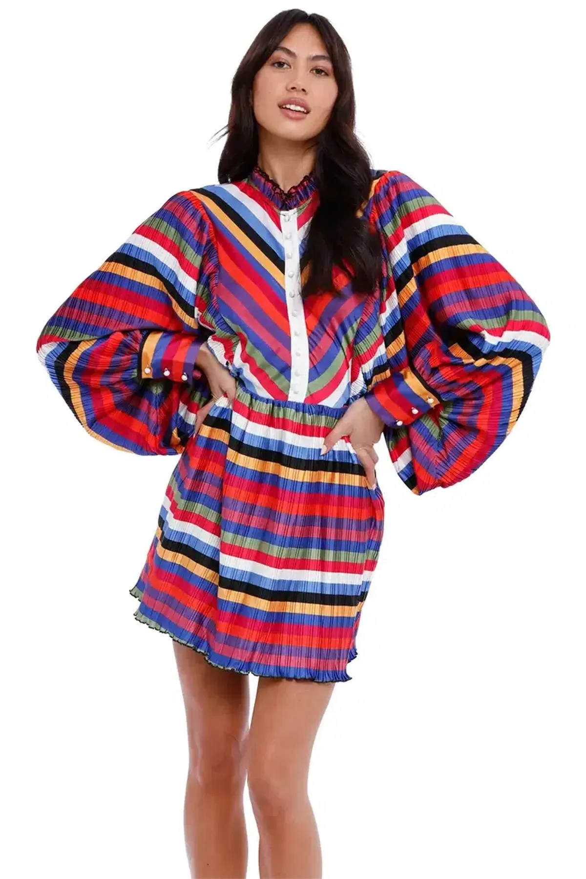 Elliatt Sodality Dress Multi Size 8 - Image 3