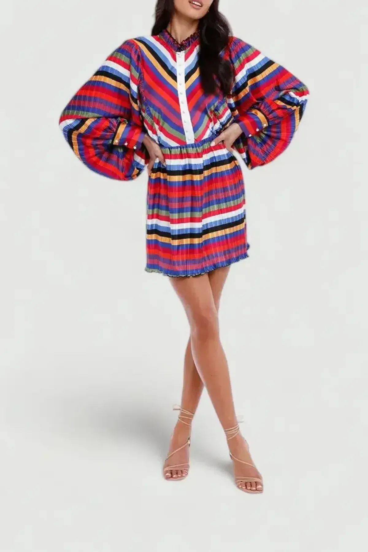 Elliatt Sodality Dress Multi Size 8 - Image 2