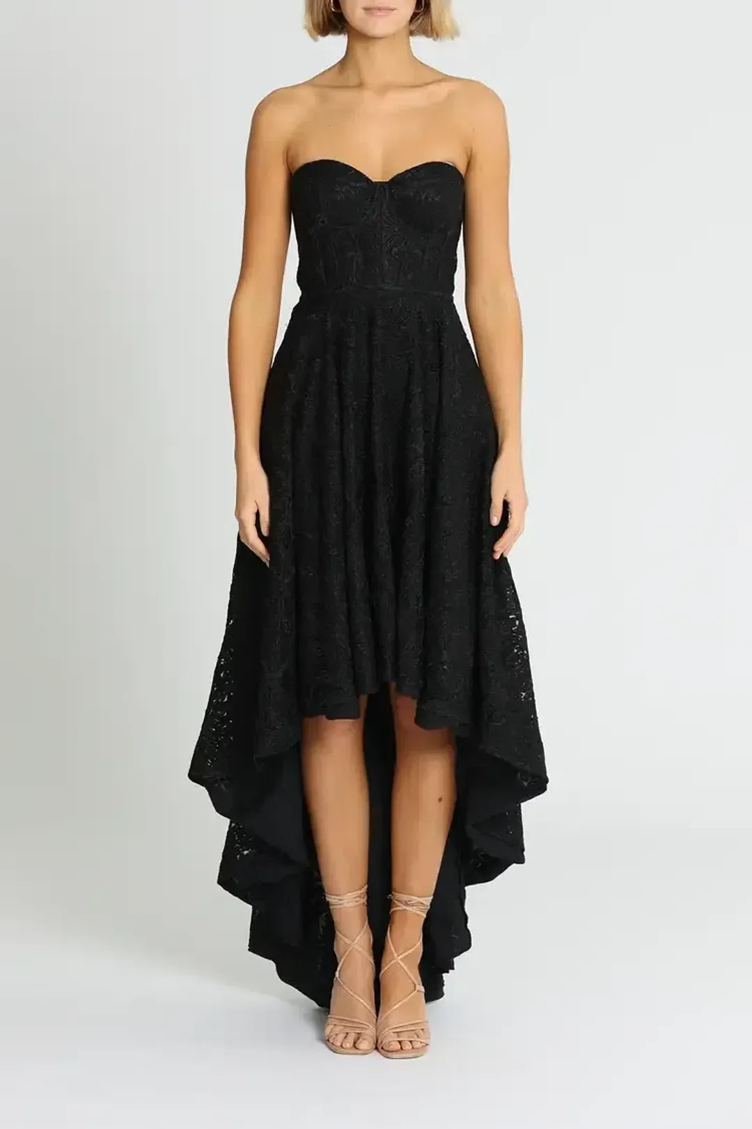 Elle Zeitoune Gianna Black Size 12 for rent on The Volte - main image
