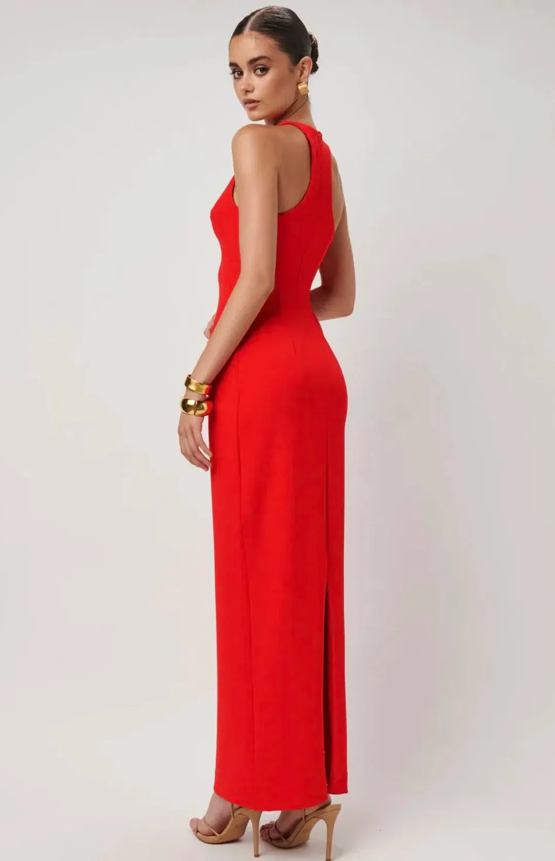Effie Kats Eiza Gown Red Size S / AU 8 for rent on The Volte - main image