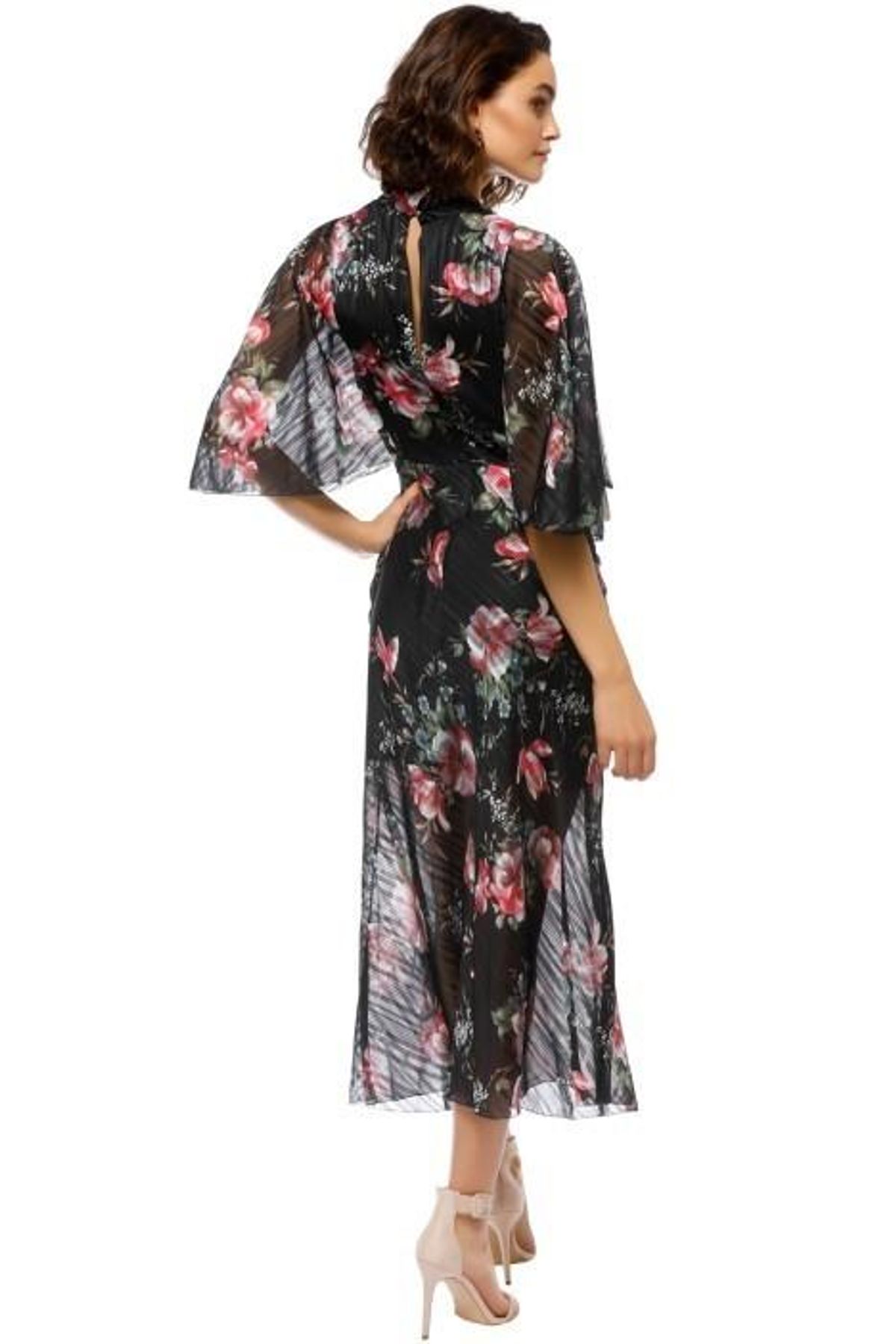 Talulah Belonging Midi Dress Black Size 12 - Image 2