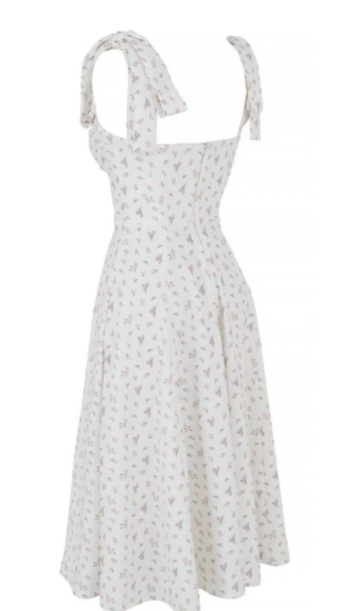 House of CB Alicia Midi Sundress White Floral Size S / AU 8 - Image 6