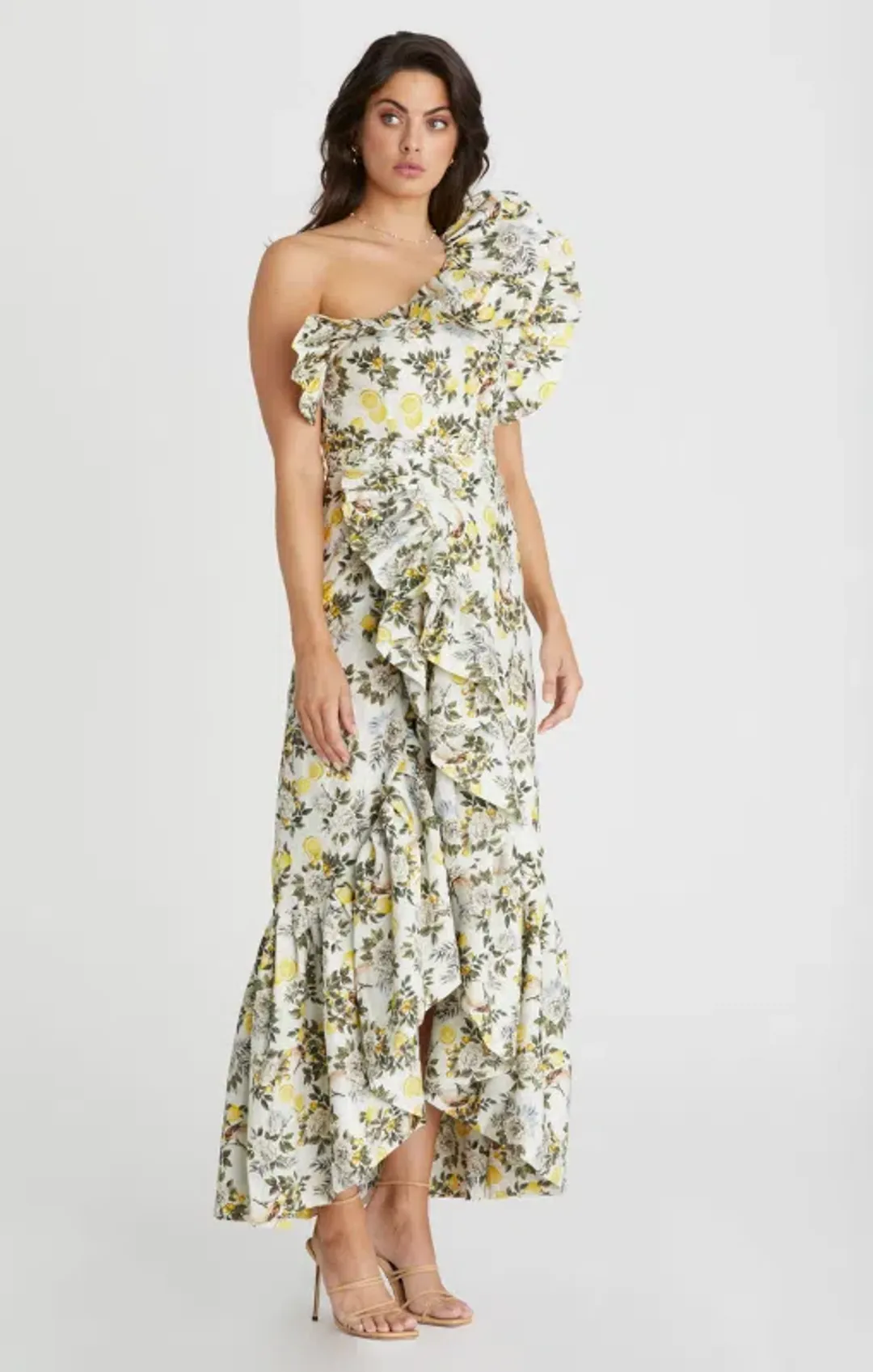 Aqua Blu Giselle Dress Clementine Print Size 10 for rent on The Volte - main image
