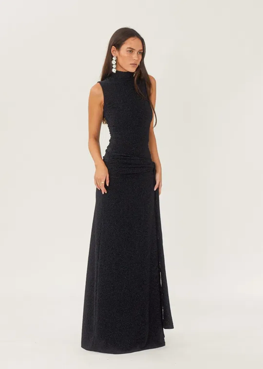 Arcina Ori Monica Dress Midnight Blue Size S / AU 8 for rent on The Volte - main image