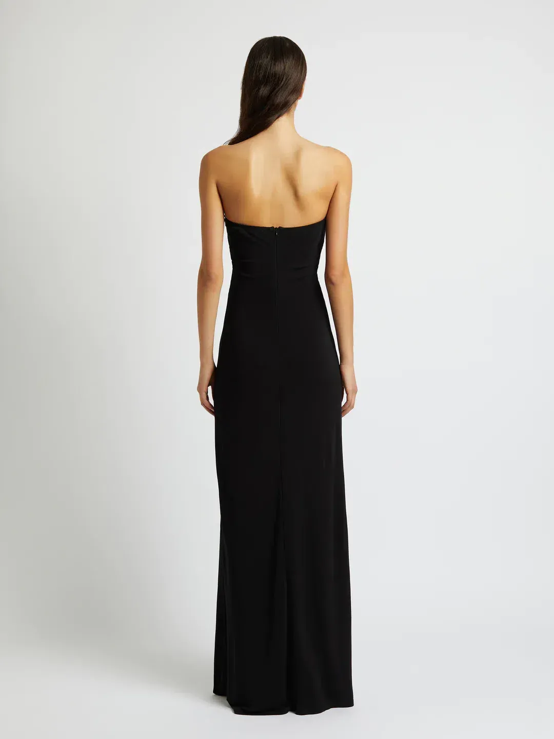 Christopher Esber Arched Palm Strapless Dress Size 6 for rent on The Volte - main image