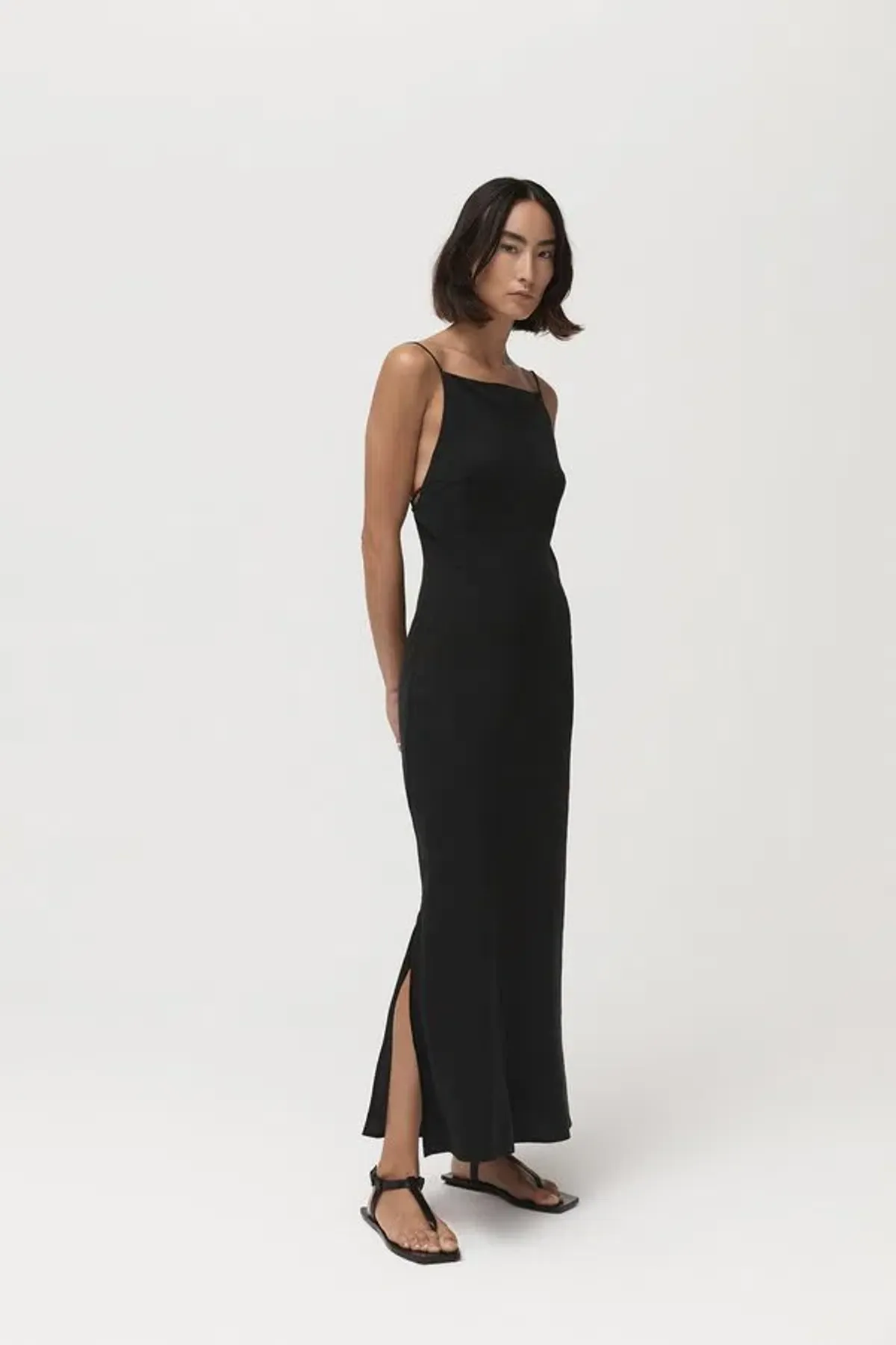 St. Agni Paris Maxi Dress Black Size S/Au 8 - Image 1