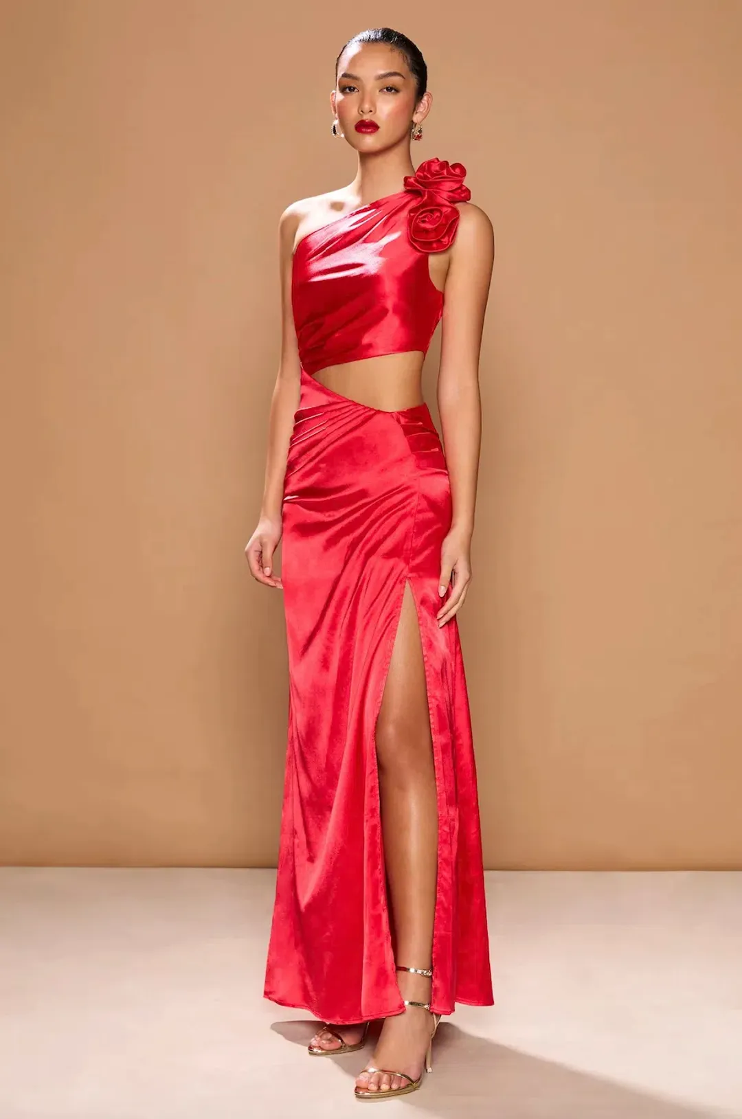 Sonya Moda Ravello Maxi Dress Red Size 8 for rent on The Volte - main image