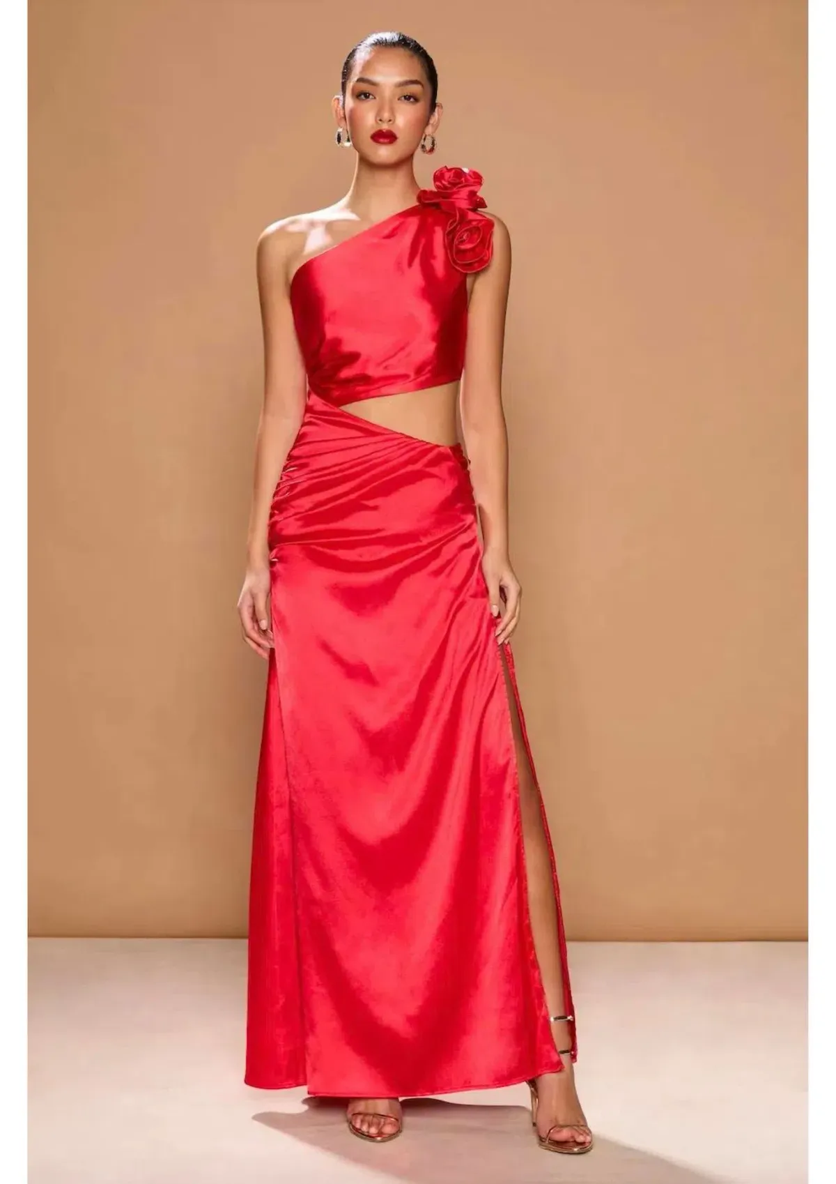 Sonya Moda Ravello Maxi Dress Red Size 8 - Image 1