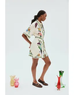 Alemais Meagan Mini Dress Print Size 12 for rent on The Volte - image 2