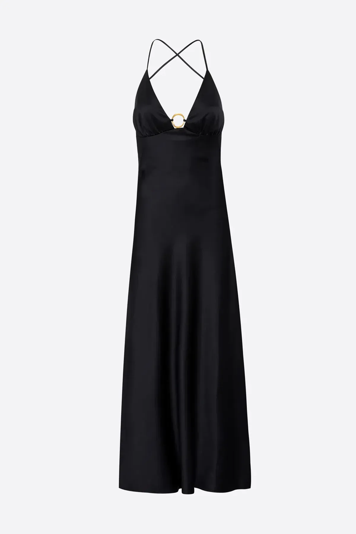 Manning Cartell Liquid Asset Slip Dress Black Size 10 - Image 5