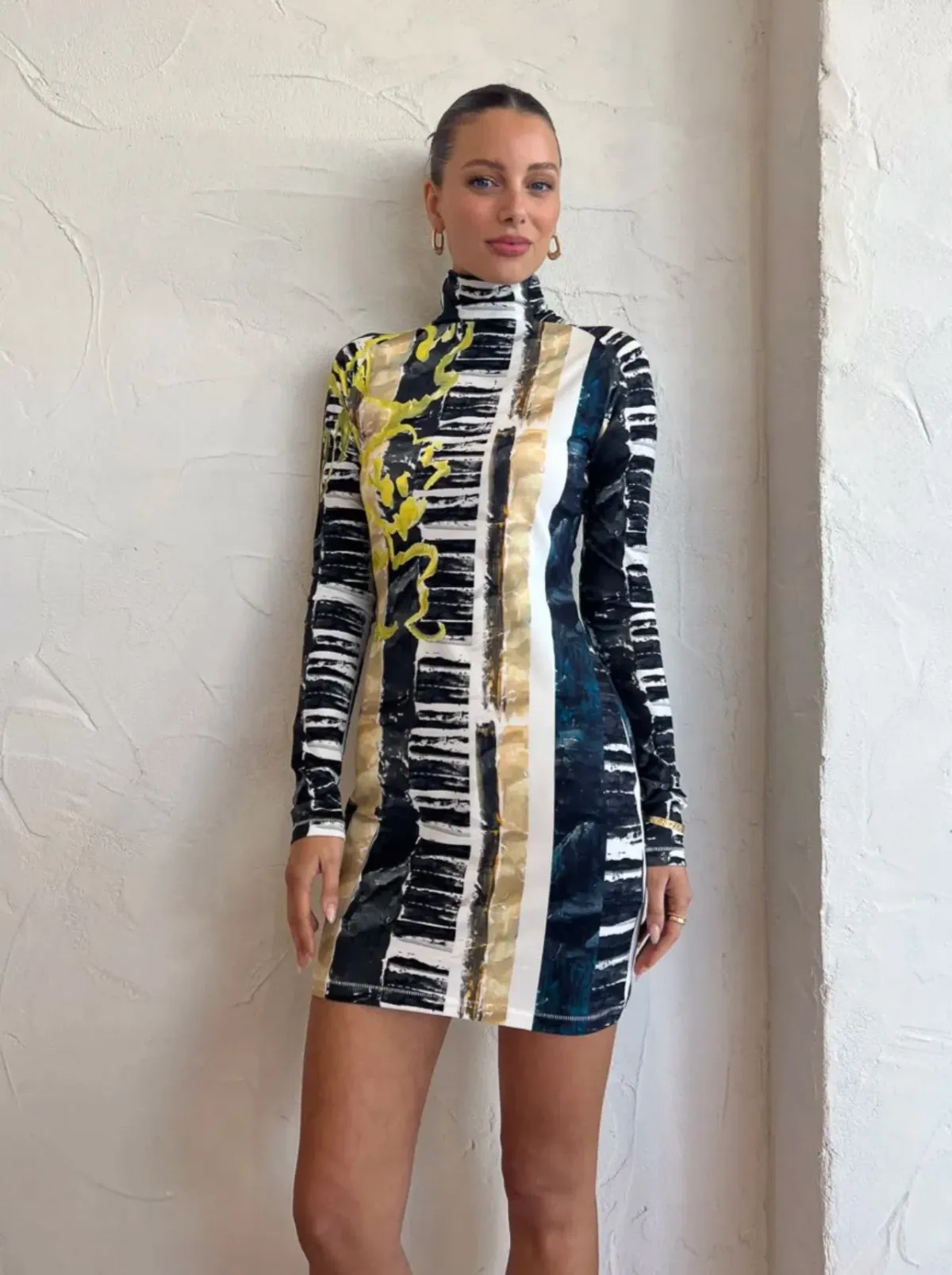 Camilla and Marc Jules Printed Mini Dress Multi Size 6 - Image 2