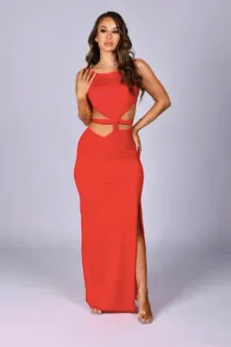 Baobab Ada Dress in Vita Red Size S / AU 8 for rent on The Volte - image 3