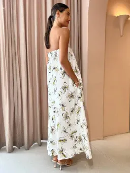 Bec & Bridge Giselle Strapless Maxi Dress Floral Size 10 for rent on The Volte - image 3