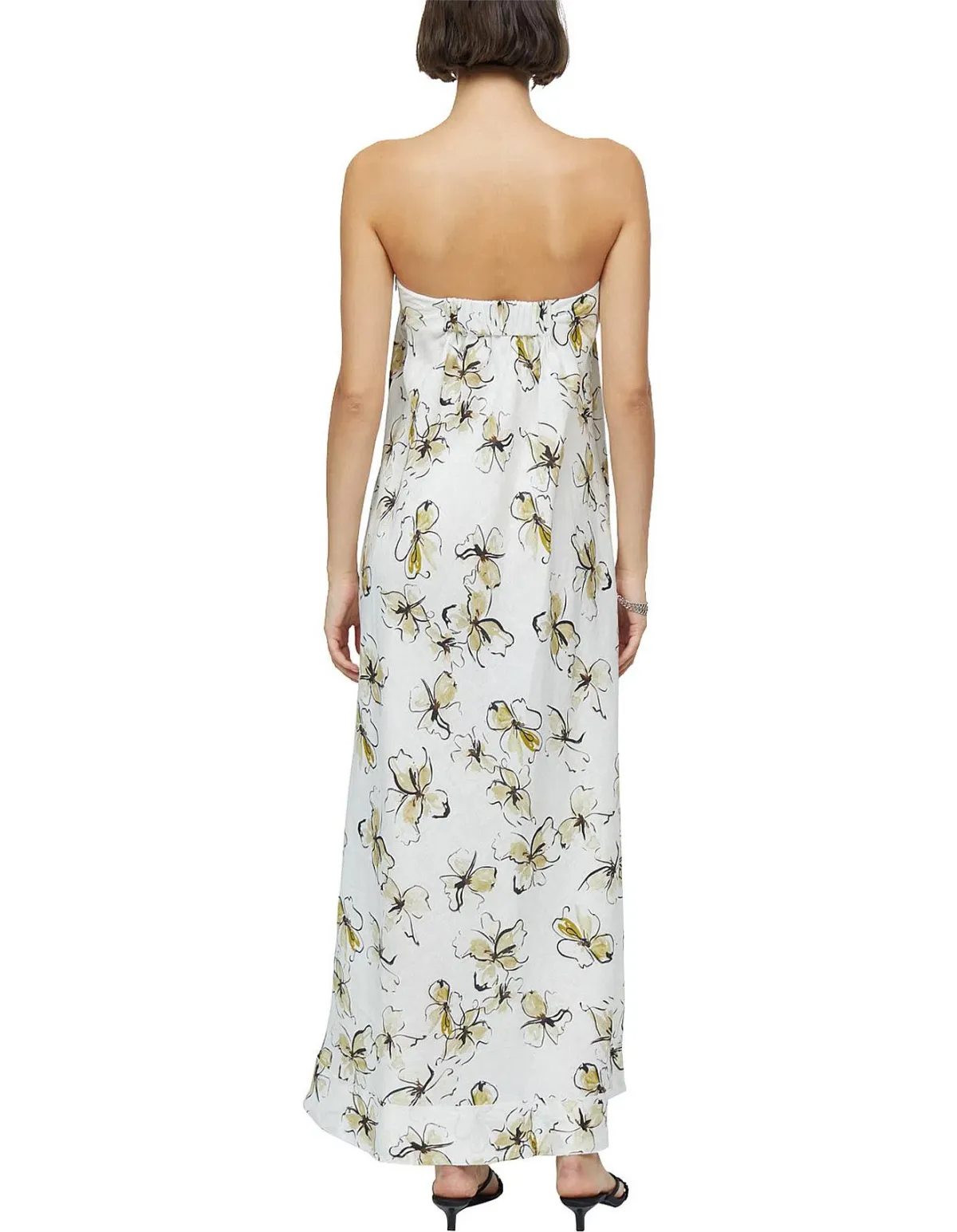 Bec & Bridge Giselle Strapless Maxi Dress Floral Size 10 - Image 6