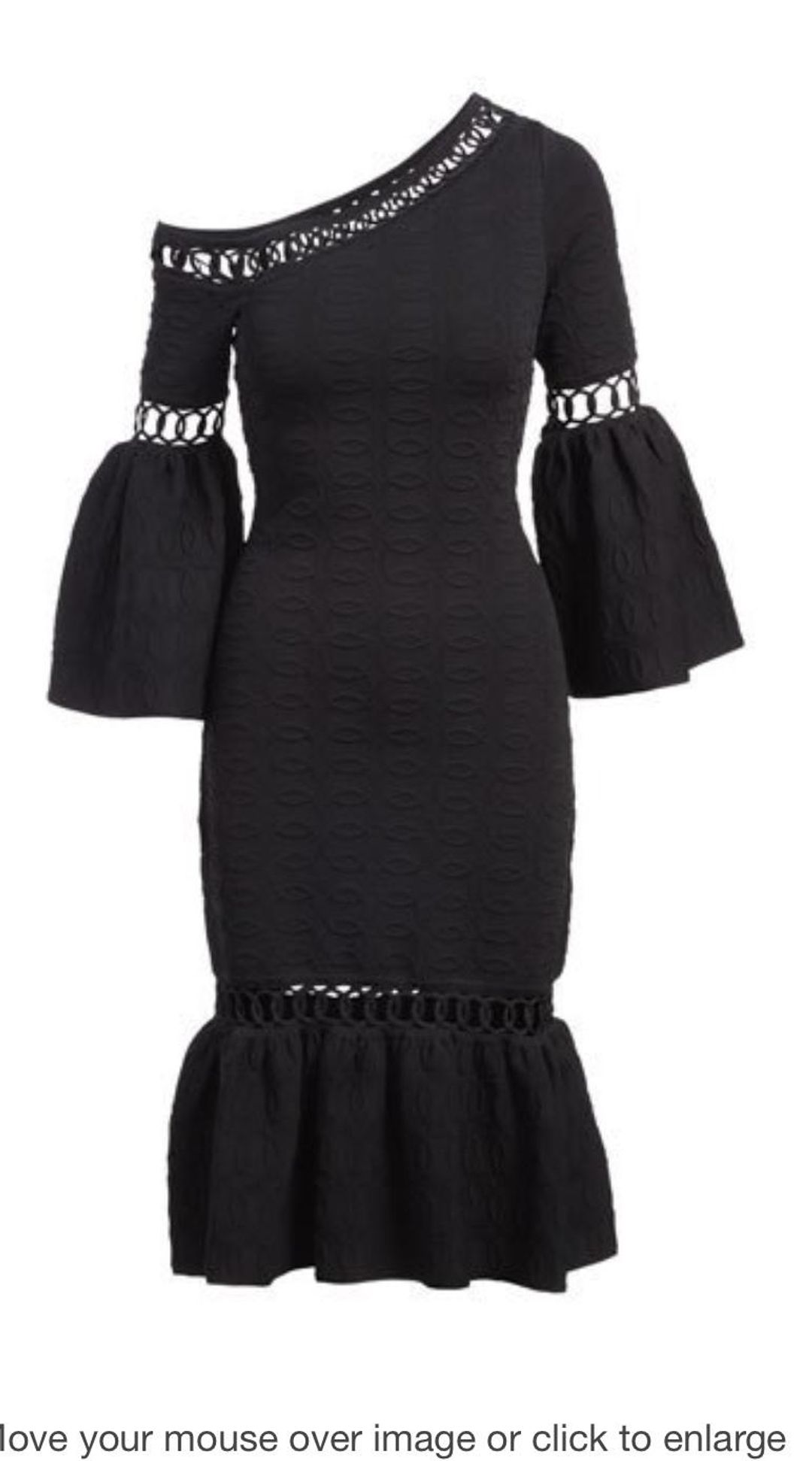 Jonathan Simkhai Chain Link knit Fit and Flare Midi Dress for rent on The Volte - main image