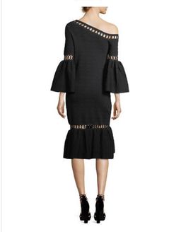 Jonathan Simkhai Chain Link knit Fit and Flare Midi Dress for rent on The Volte - image 2