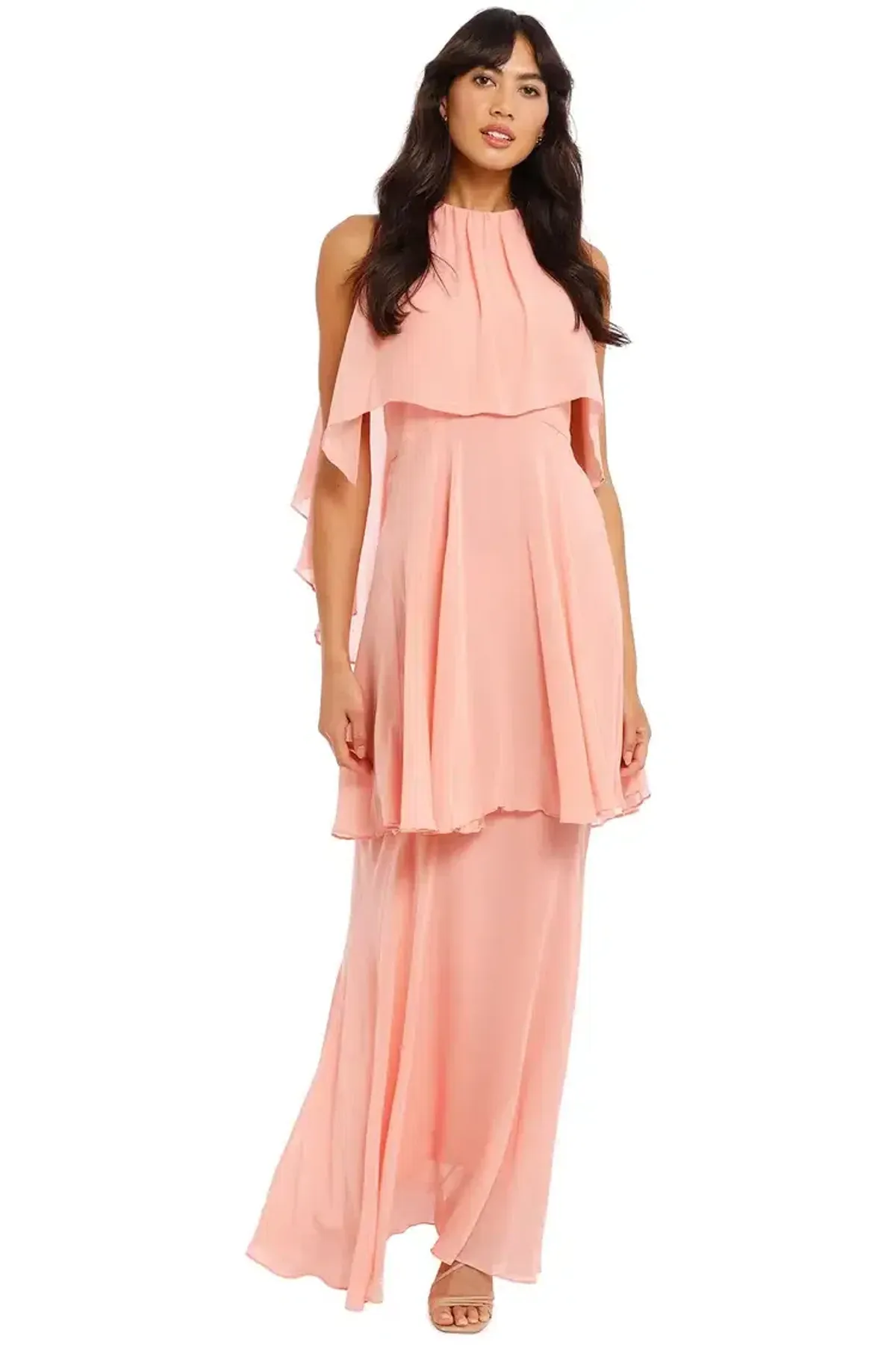 Ginger and Smart Dream Gown in Sherbert Pink Size 12 - Image 1