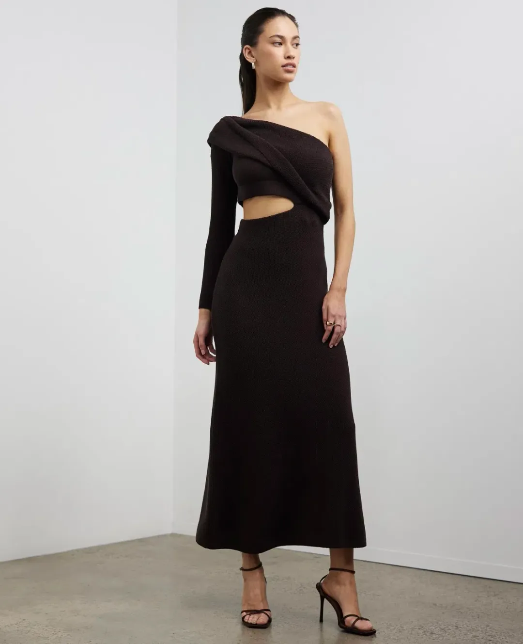 Camilla and Marc Javier Knit Dress Brow Size S/ AU 6 for rent on The Volte - main image
