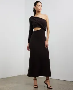 Camilla and Marc Javier Knit Dress Brow Size S/ AU 6 for rent on The Volte - image 1